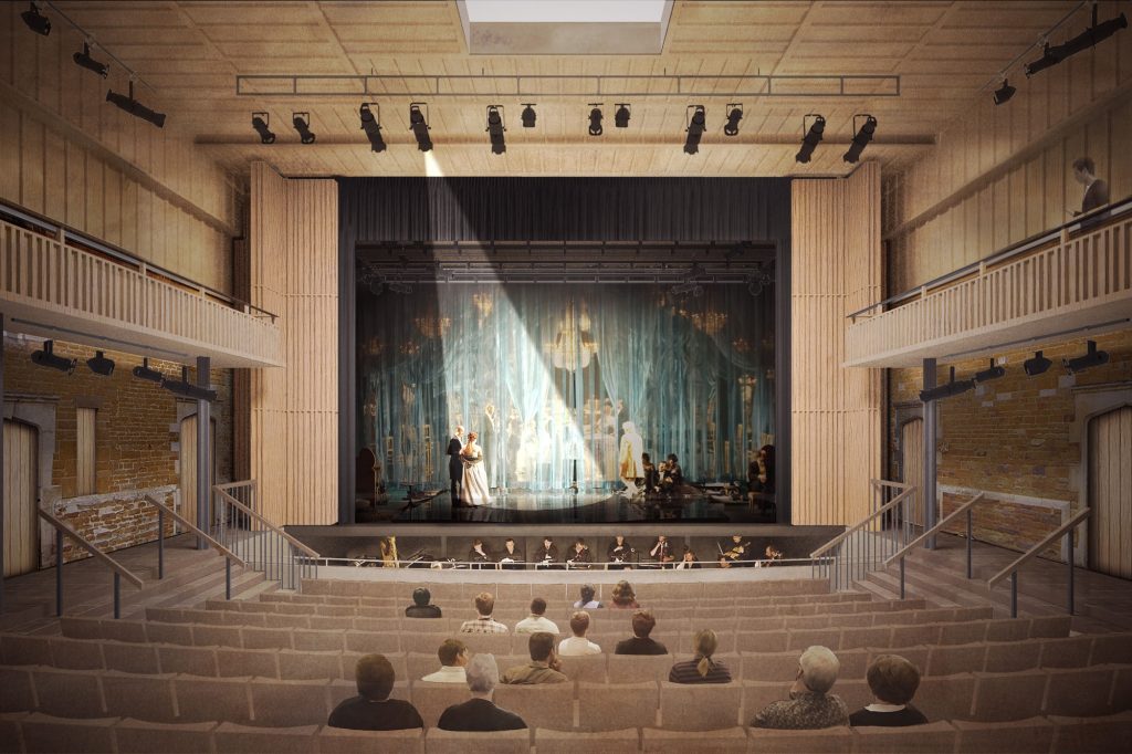 Witherford Watson Mann Puts Forward Theatre Plan for Leicestershire Stable Yard Site