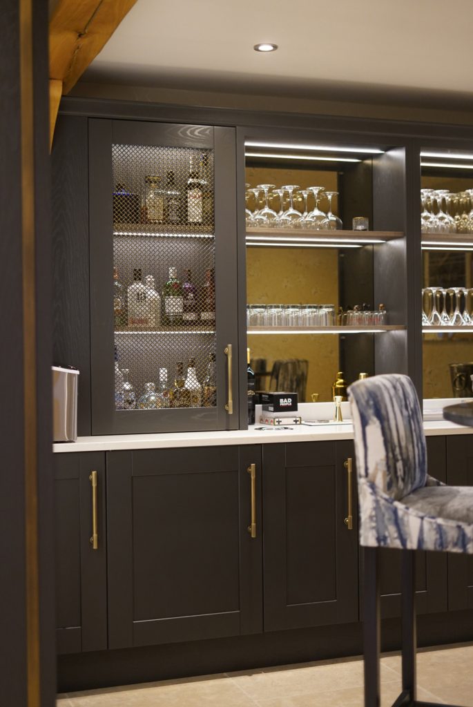 ‘Raise a glass to home entertaining’ with a custom bar by Daval