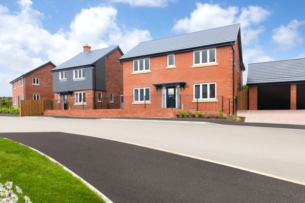 Bellway development in Brockworth