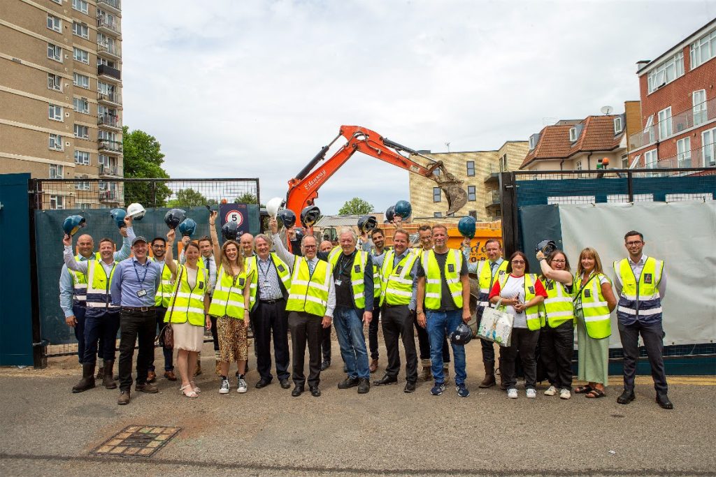 Barnet Council Starts Work on 217 New Affordable Homes