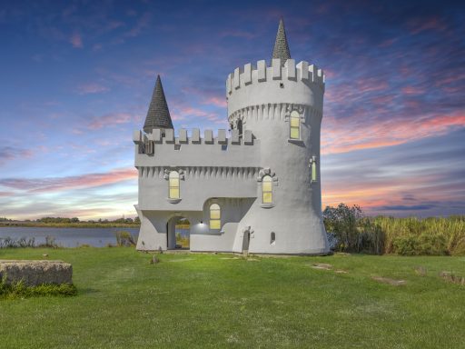 Jam Press JMP414617 Unleash Your Inner Knight: 'Fisherman's Castle' with Armored Knights and a Throne Hits the Market at $500,000