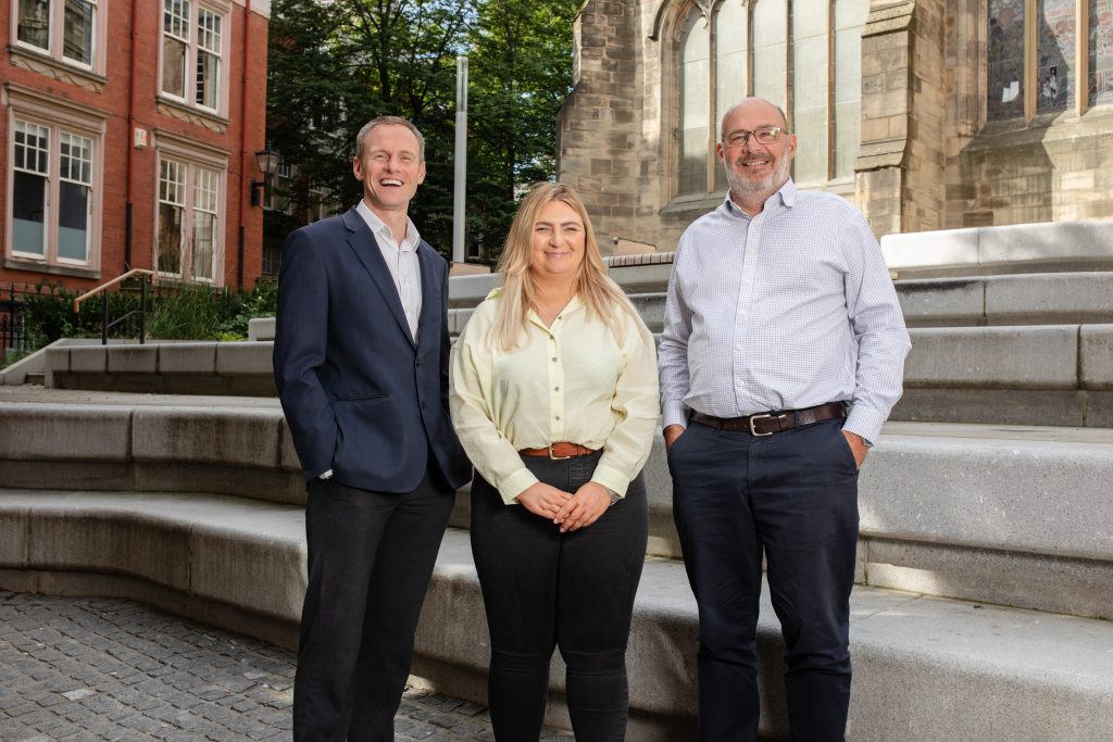 GFW's Richard Garland, Sally Hart and Robyn Peat