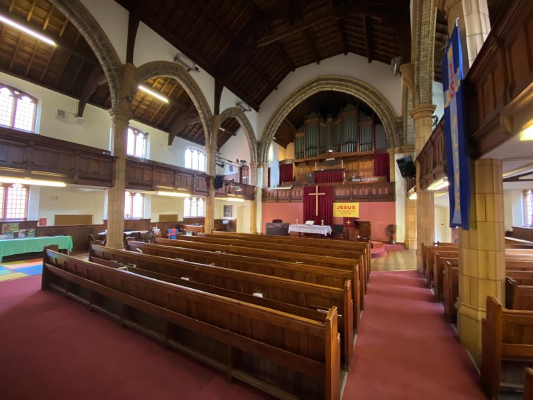 Bond Wolfe Saltley Methodist Church interior