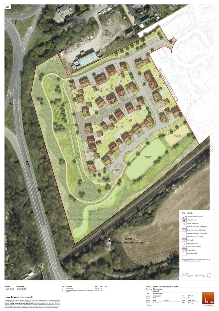 Planning Approved for Bargate Homes’ second phase of new homes in Bedhampton